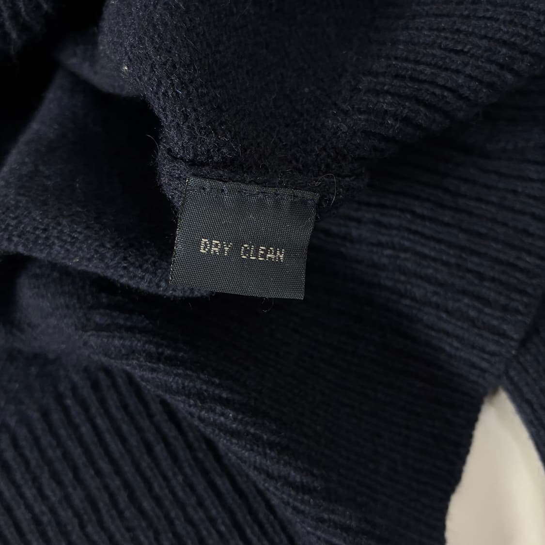 Polo   폴로 랄프로렌 자수 램스울 네이비 브이넥 니트가디건  상품이미지6