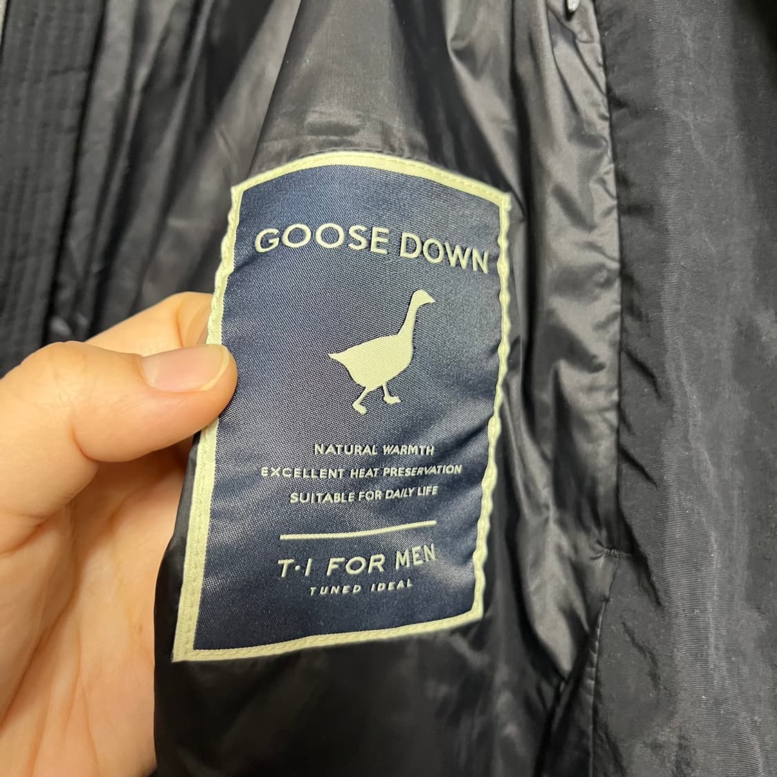 티아이포맨 구스다운 패딩 105 상품이미지2