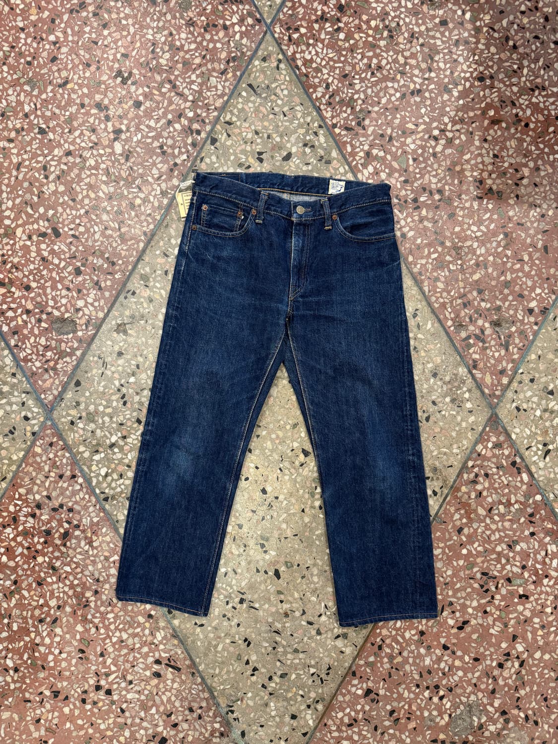 오어슬로우 105 스트레이트 셀비지 데님 (32) 상품이미지2