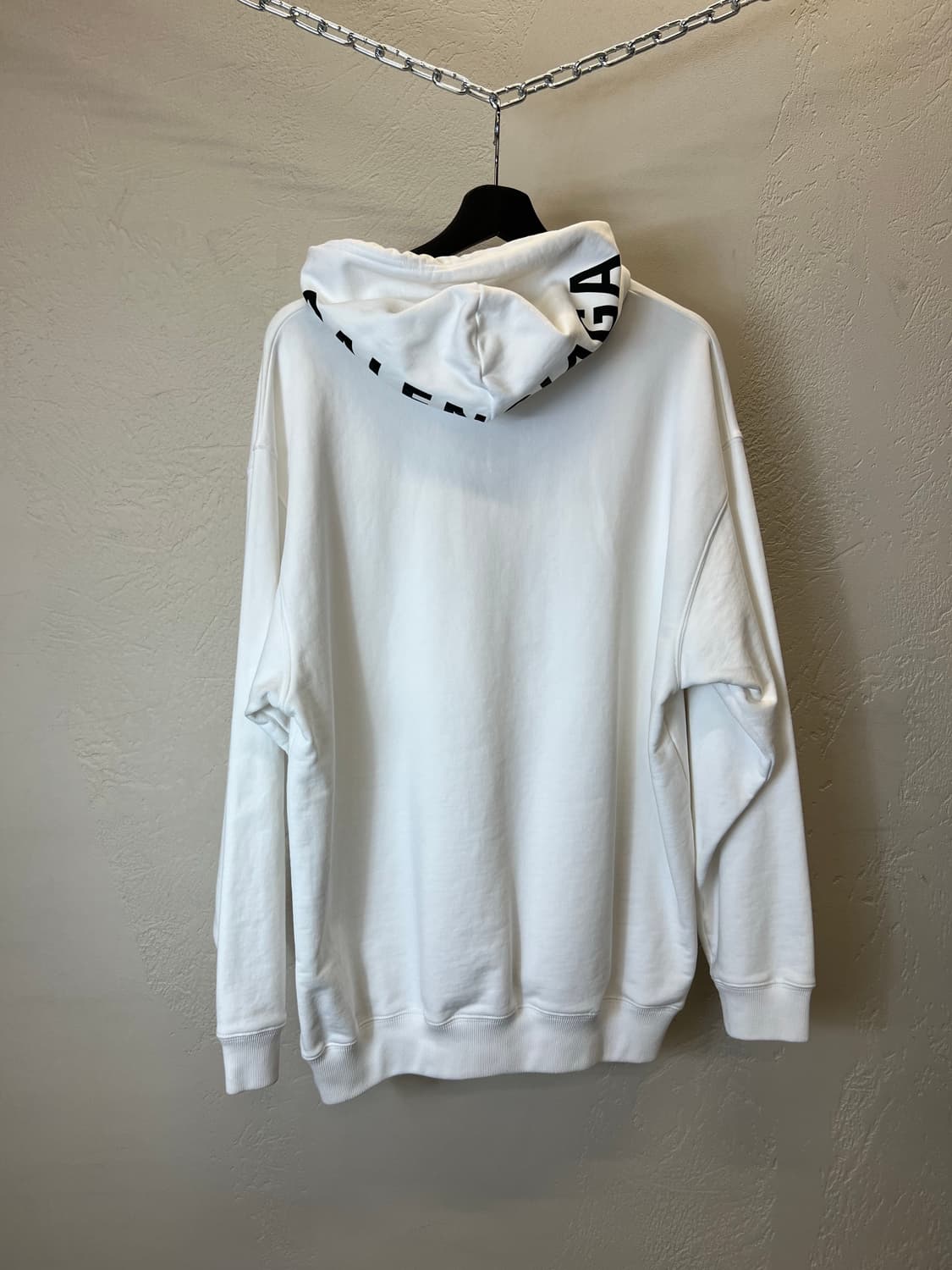 발렌시아가 백로고 후드티 상품이미지2