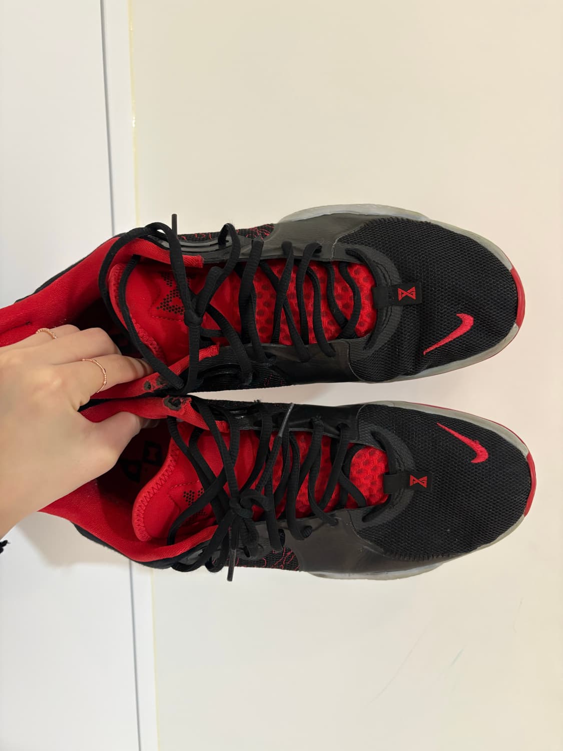 나이키 PG5 농구화 블랙레드 상품이미지2