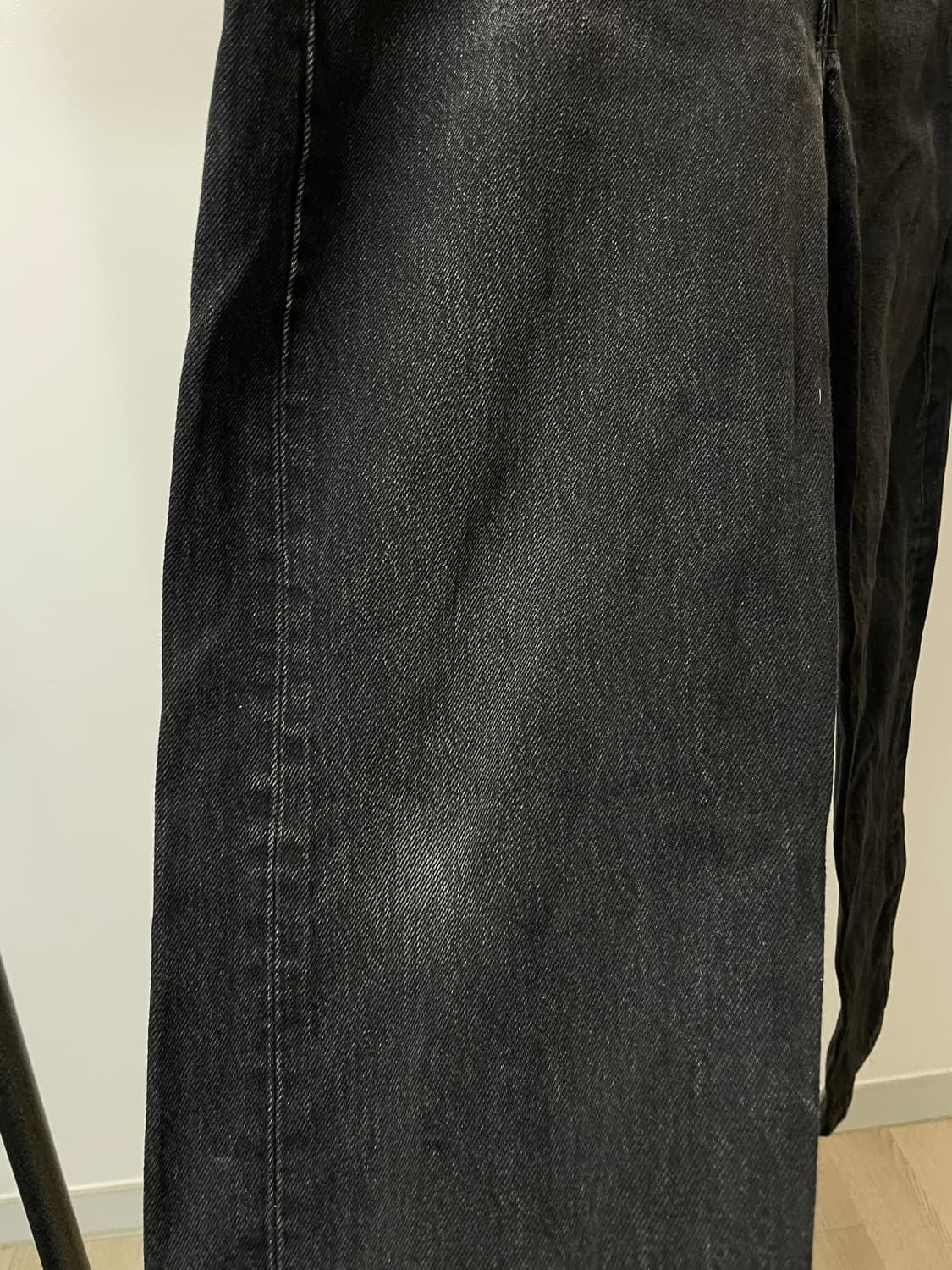 (30) 90s USA 리바이스501 흑청 데님팬츠 상품이미지5