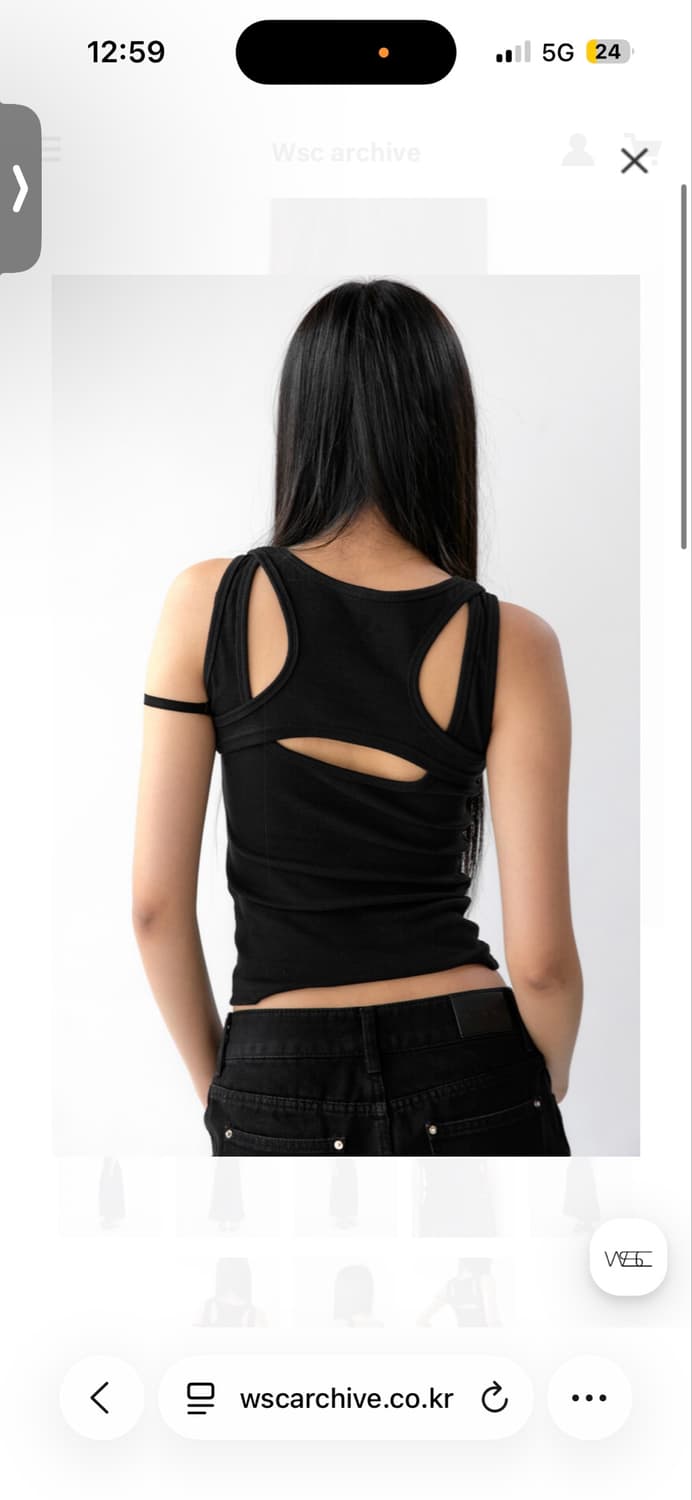 Wsc Overlap sleeveless 001 상품이미지5
