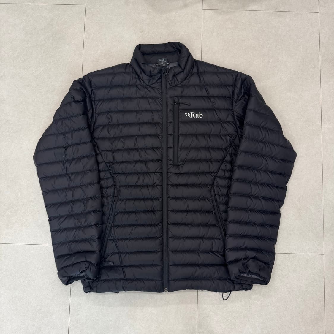 랩 마이크로 알파인 자켓 블랙 라지 상품이미지1