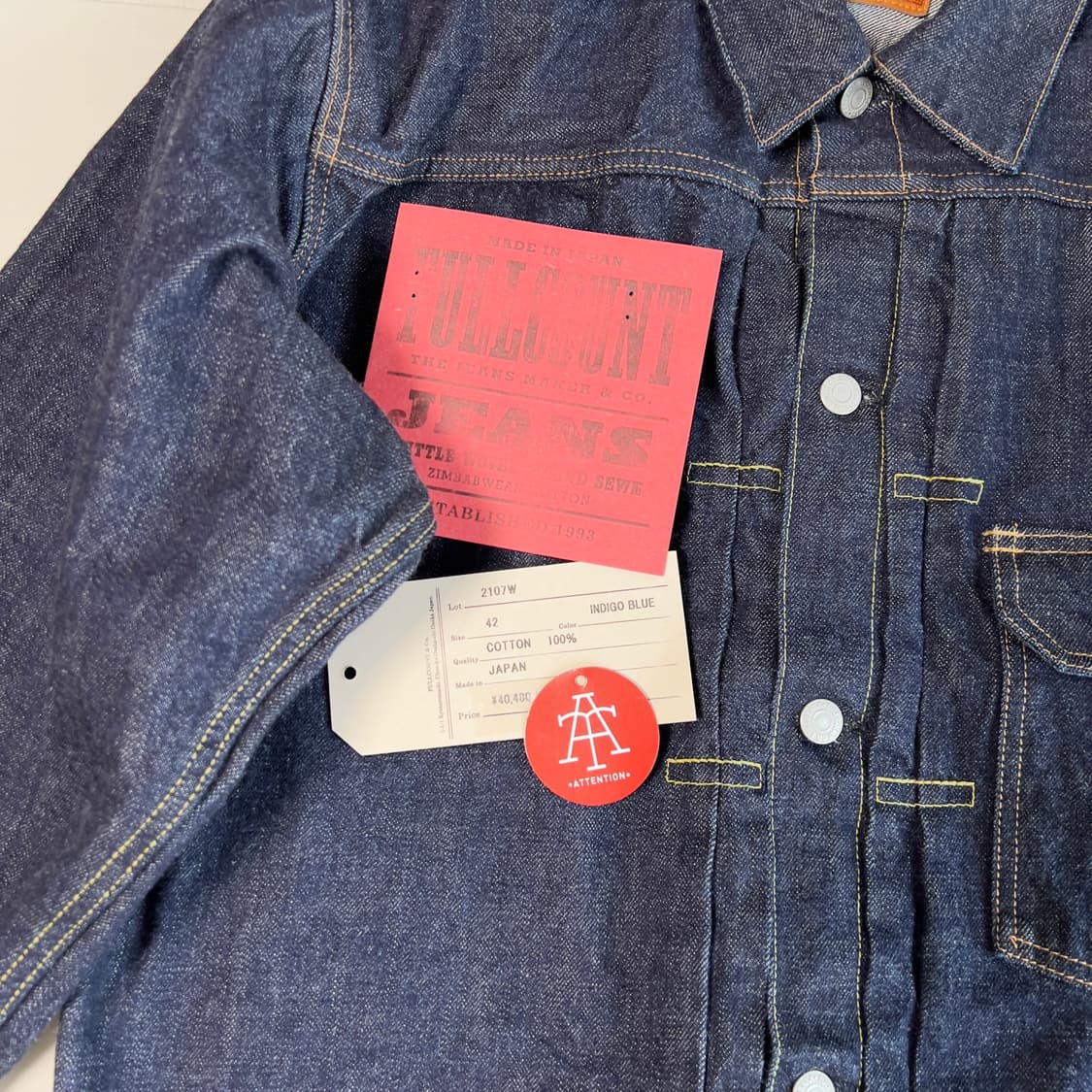 풀카운트 2107w 42사이즈 상품이미지5