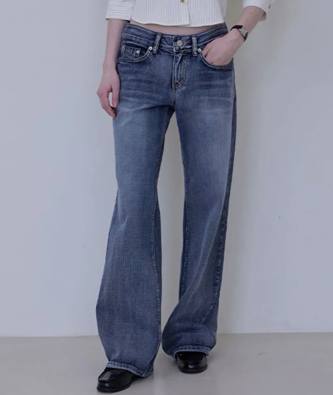 헤인트 로우라이즈 데님 상품이미지3