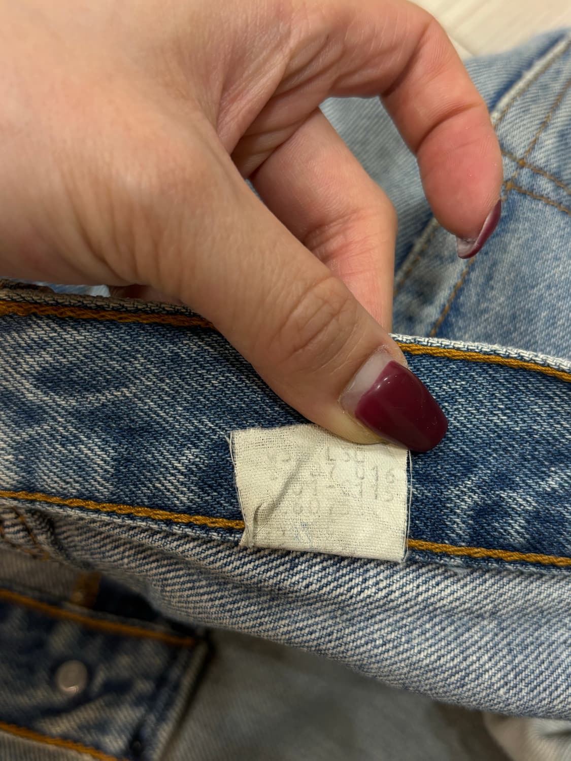 80‘s Levi’s 501 Denim Pants 상품이미지10