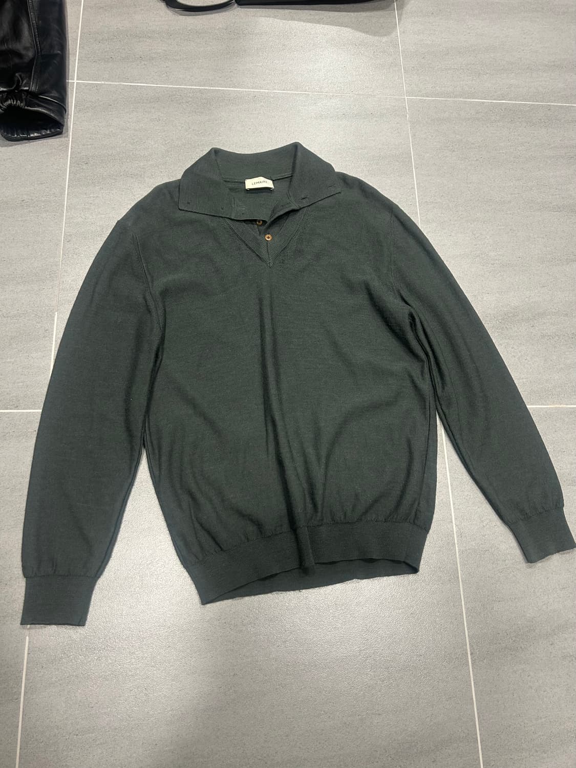 르메르 트롱르푀유 니트 그레이 상품이미지1