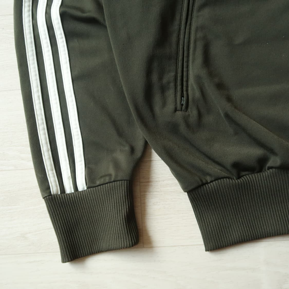 빈티지 og 아디다스 파이어버드 올리브 져지 상품이미지4