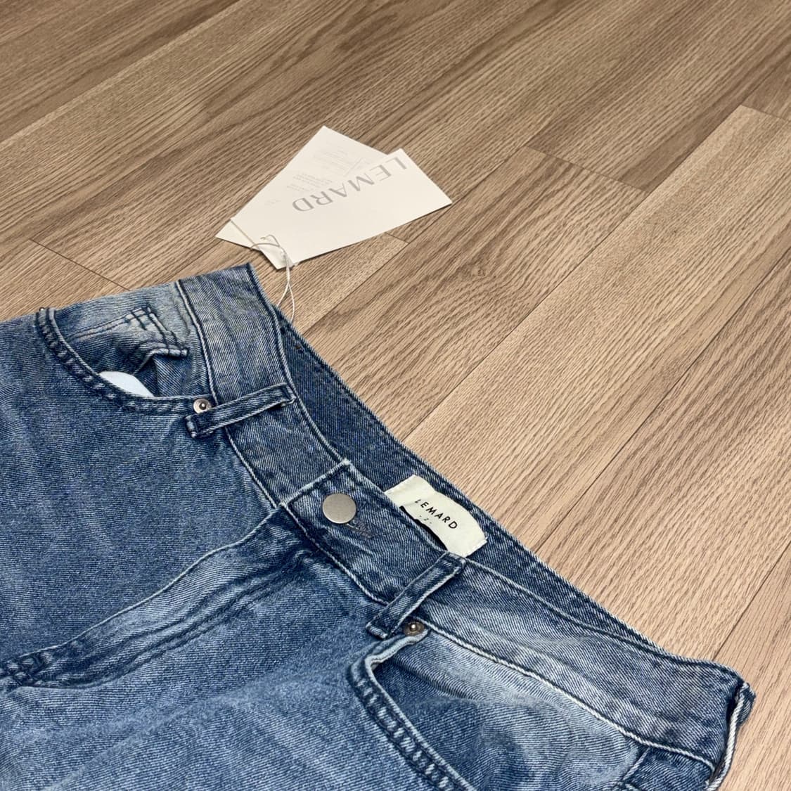 르마드 워시드 와이드 데님 팬츠 2사이즈 상품이미지2