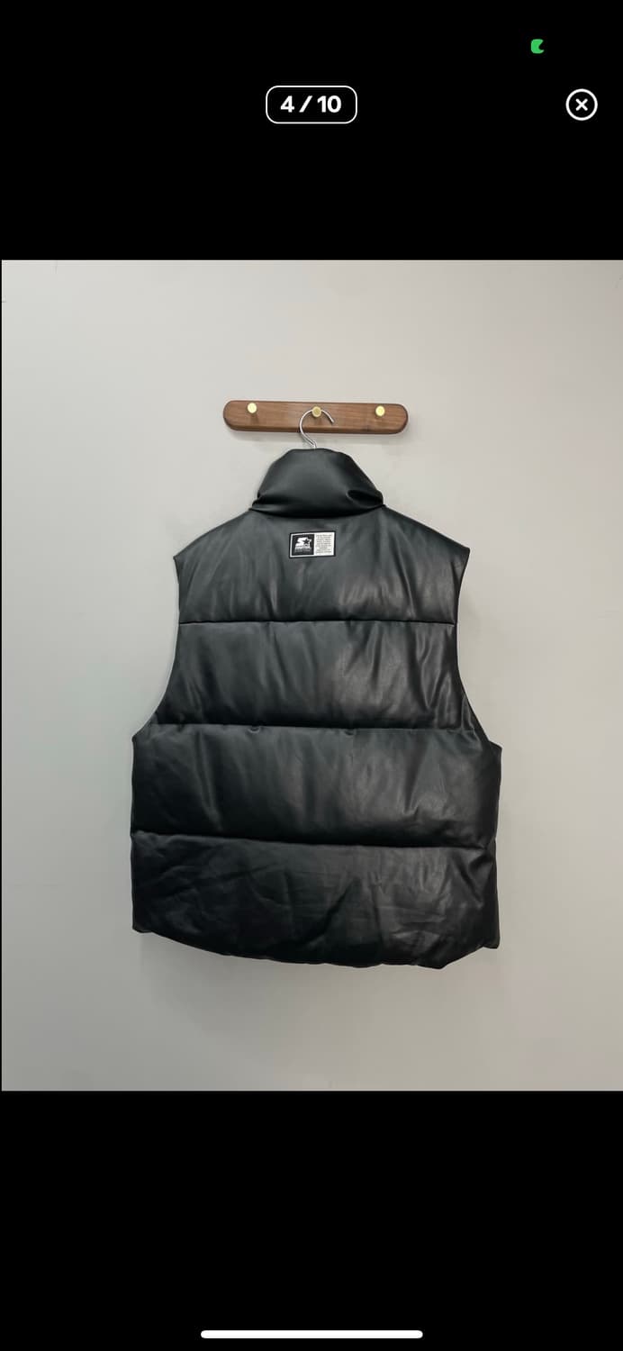 스타터 레더 다운 베스트 A3178 상품이미지4