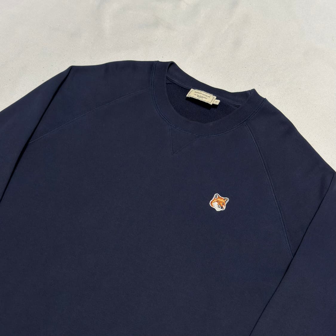 XL 메종키츠네 여우 로고 맨투맨 상품이미지1