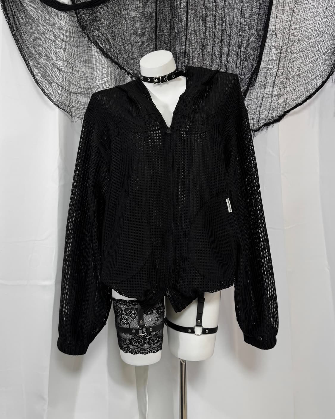 thevinylhouse mash hood zip-up 상품이미지3