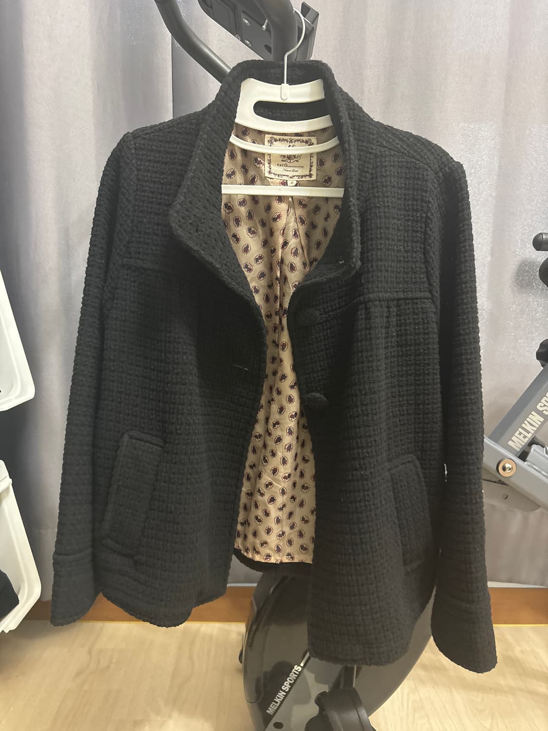 빈티지 블랙 숏코트 상품이미지3