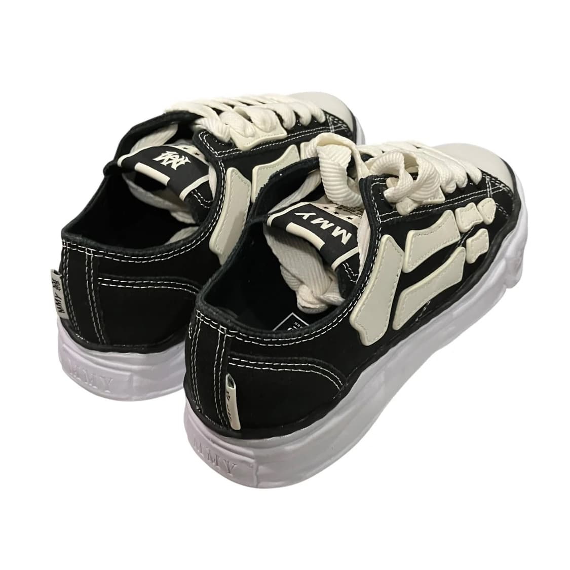 Mihara Yasuhiro Bones Sneakers Black 상품이미지2