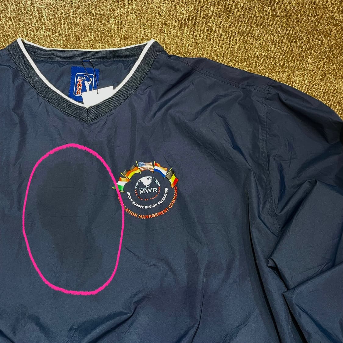 (2XL) PGA Tour 골프 빈티지 웜업 상품이미지5