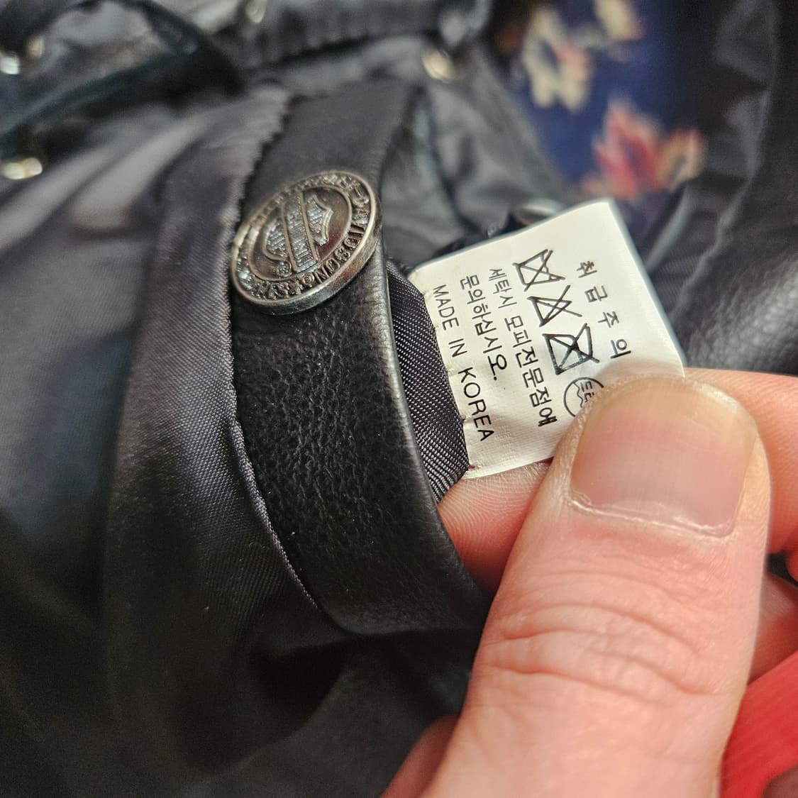 상품 * 할리데이비슨 90~00's 소가죽 빅로고 패치드 베스트 자켓 
 상품이미지9