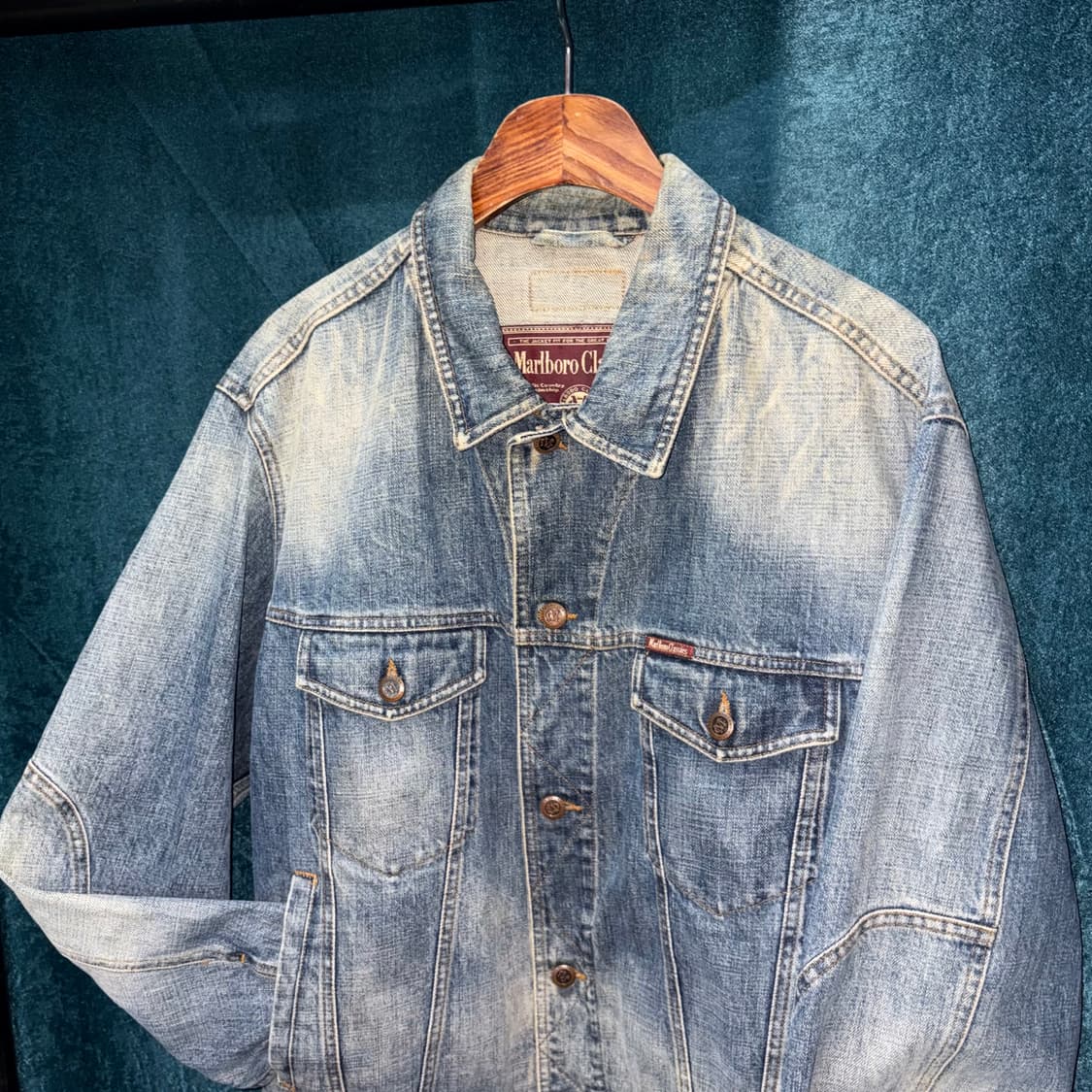(XL) 말보로 클래식 트럭커 데님 자켓 상품이미지2
