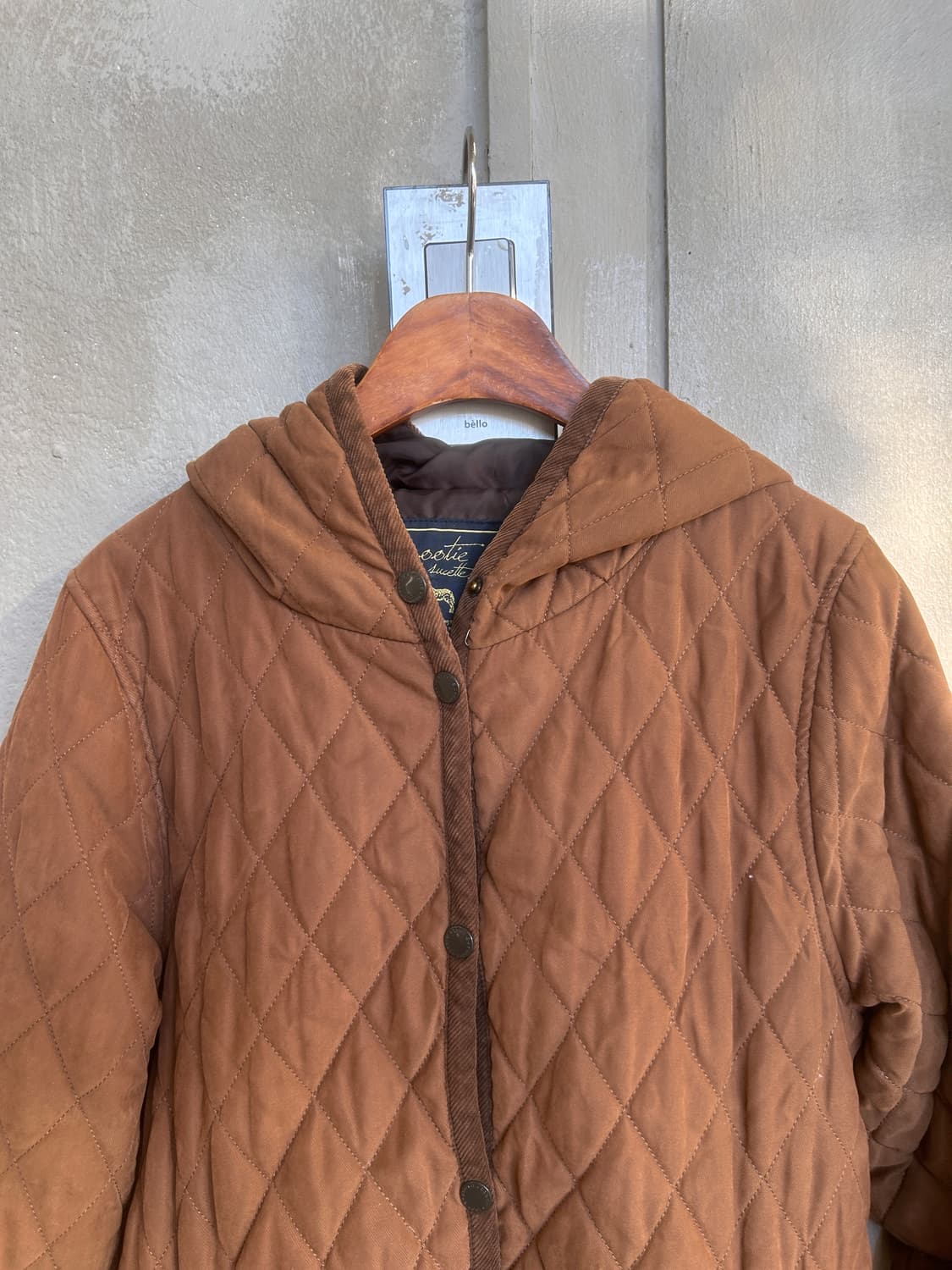 Zootie 퀄팅 후드 경량패딩  상품이미지2