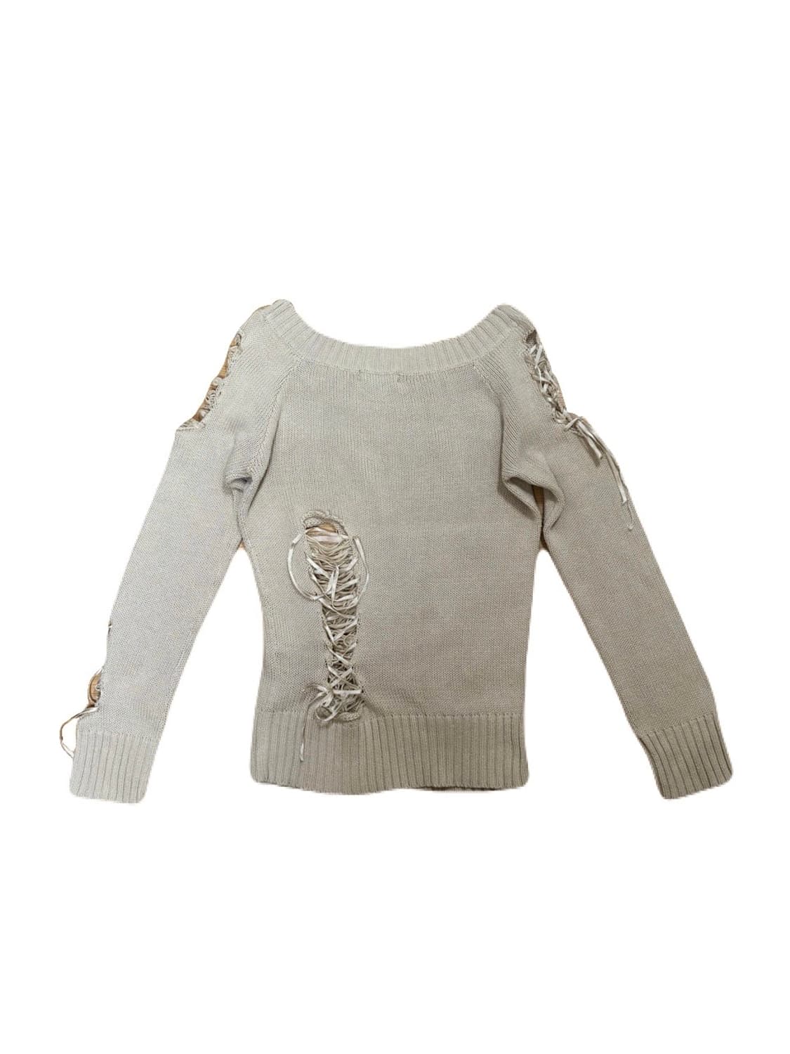 세실맥비 라떼갸루 리본 니트 상품이미지2