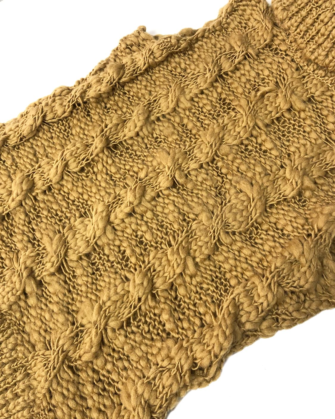 Vintage 머스타드 하이넥 베스트 니트 상품이미지6