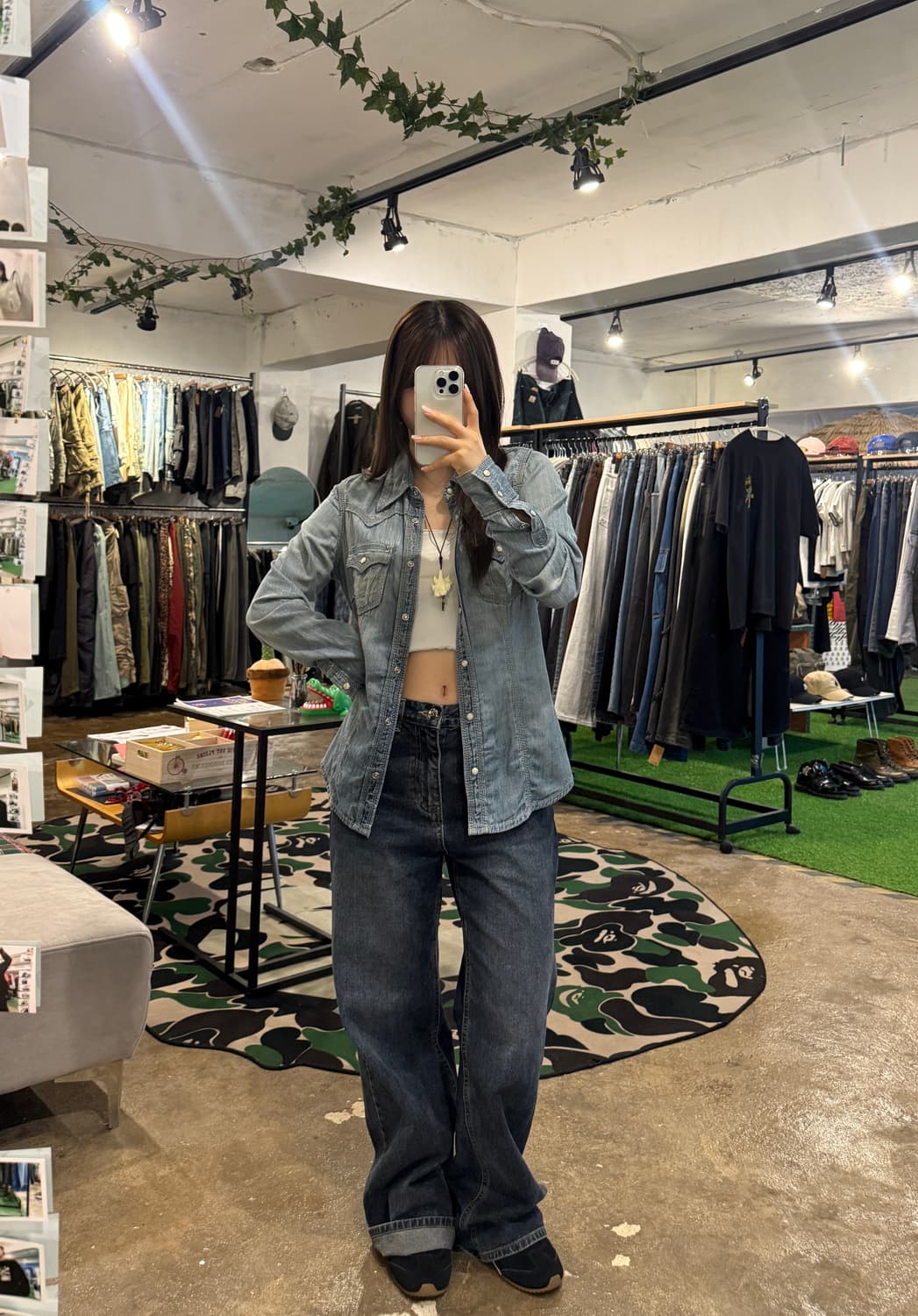 트루릴리전 웨스턴 셔츠 상품이미지3