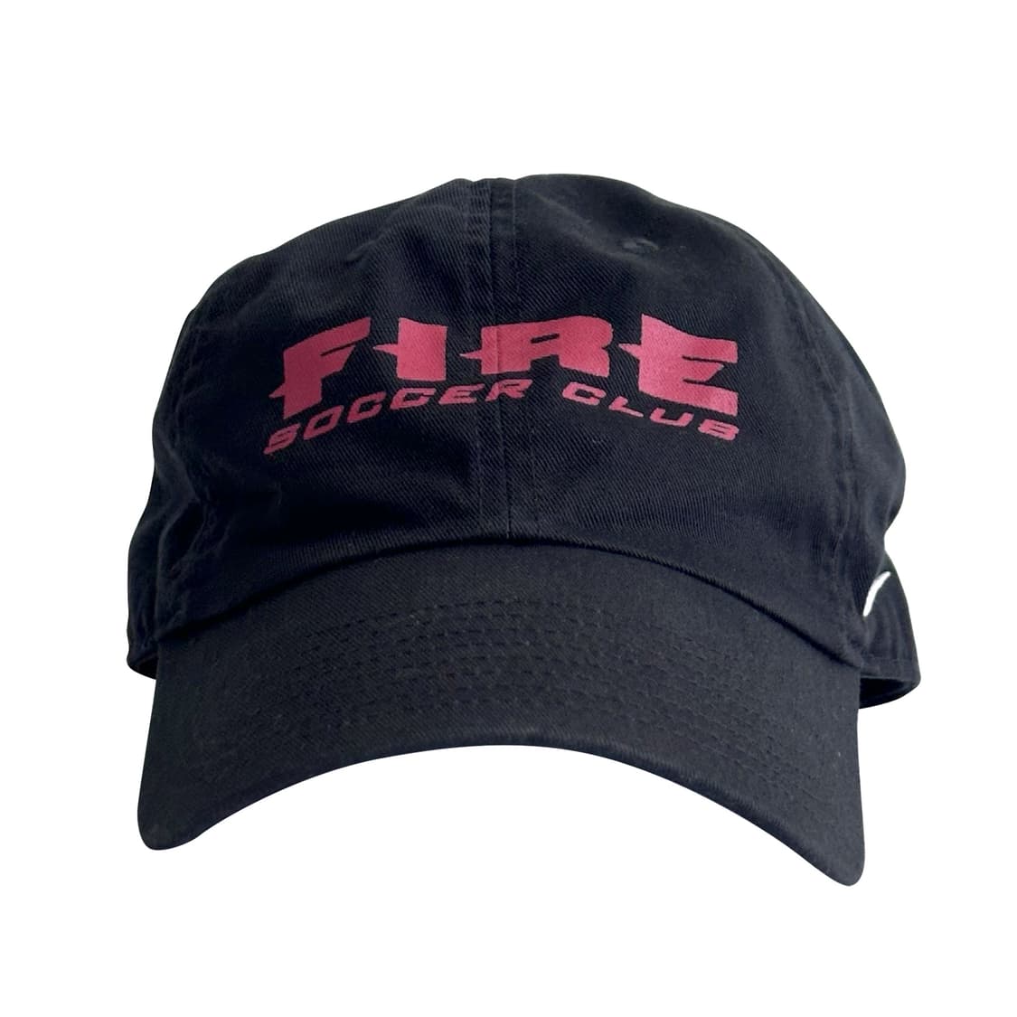 나이키 S1ZE 검정 블랙 볼캡 ‘Fire Soccer Club’ 상품이미지1