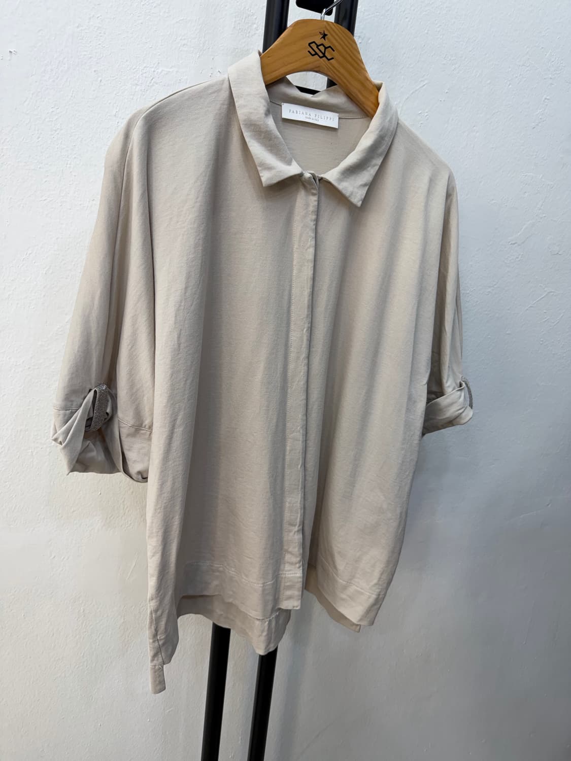 정품) 파비아나필리피 여성 오버사이즈 블라우스셔츠 상품이미지2