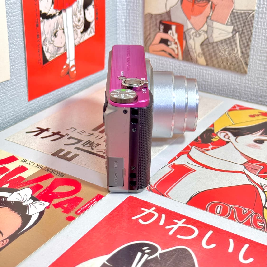 리코 CX3 투톤(Light Gray&Pink) 빈티지디카 상품이미지5