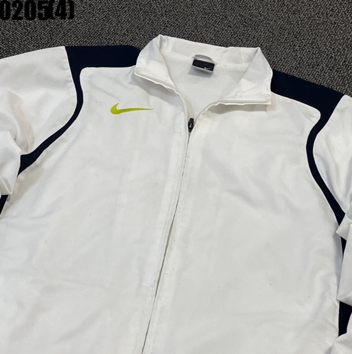 [XL] 나이키 키즈 여성 화이트/네이비 트랙탑 자켓 0205(4) 상품이미지2