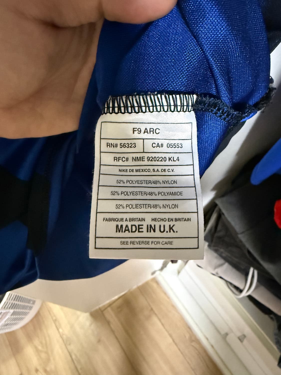 인터밀란 99-00 유니폼 M 상품이미지4