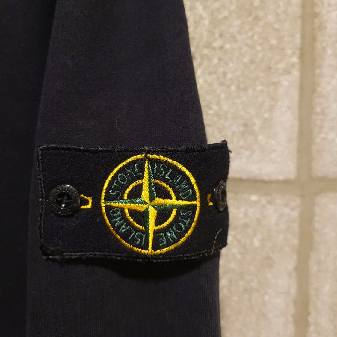 스톤아일랜드 기모 와펜 맨투맨 S 상품이미지5