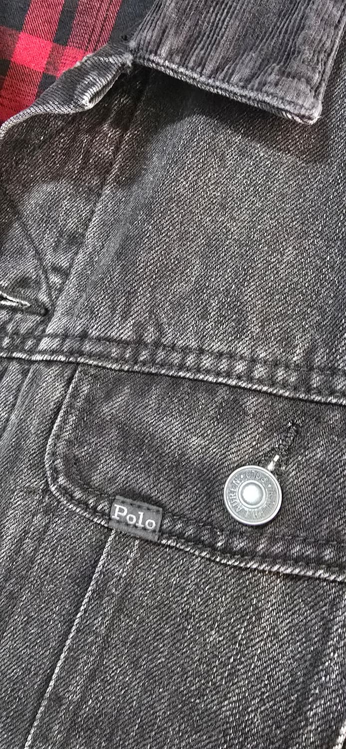 랄프로렌 폴로 데님울안감 간절기 트러커자켓(XL) 거의새것 45만원택가 상품이미지4