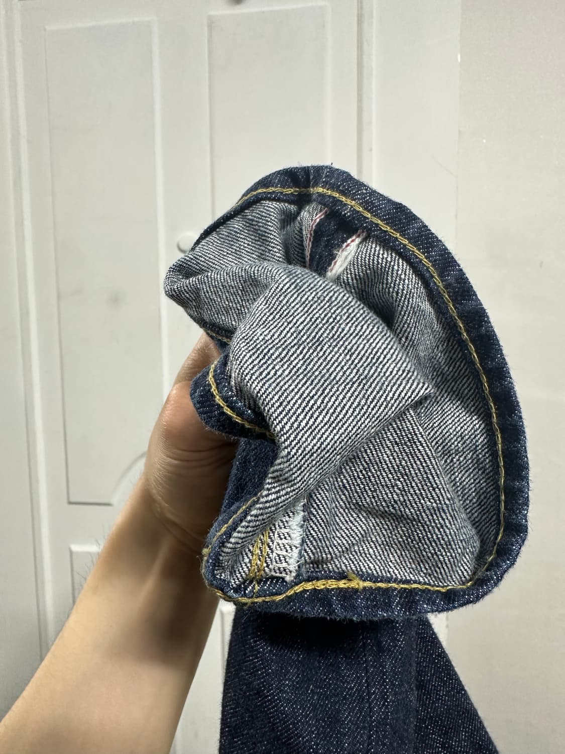 아웃스탠딩 재팬 메이드 셀비지 데님 팬츠 상품이미지3