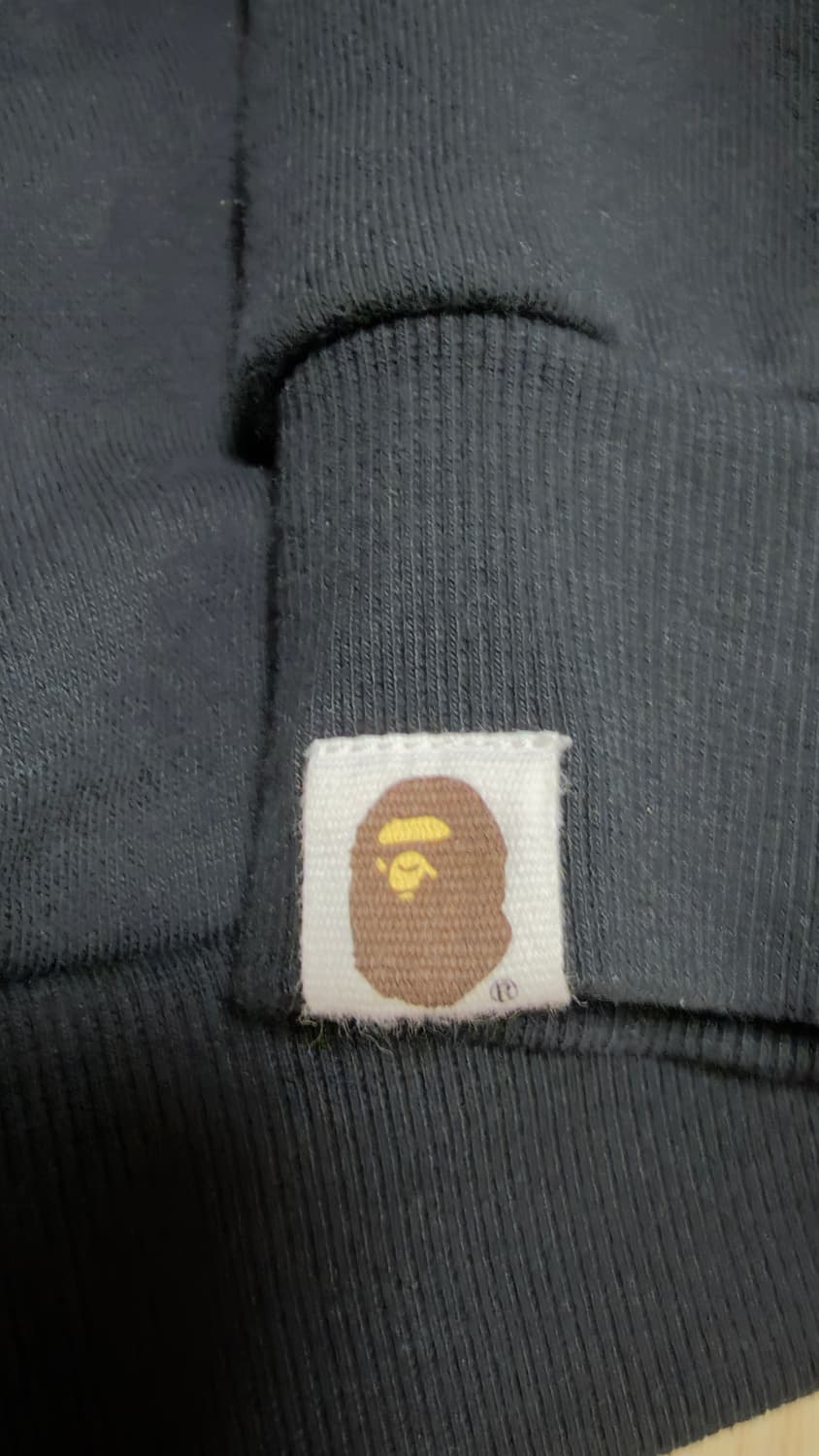 정품/베이프 키즈 150 컬리지 맨투맨 급처 상품이미지3