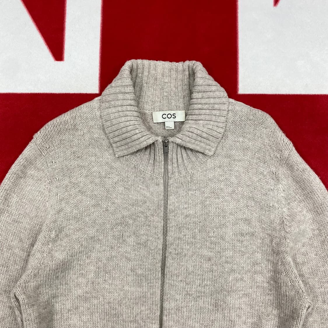 COS 니트집업 여성M  상품이미지3