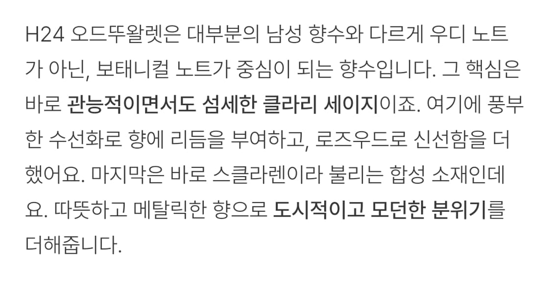 에르메스 H24 EDT 100ml 상품이미지3