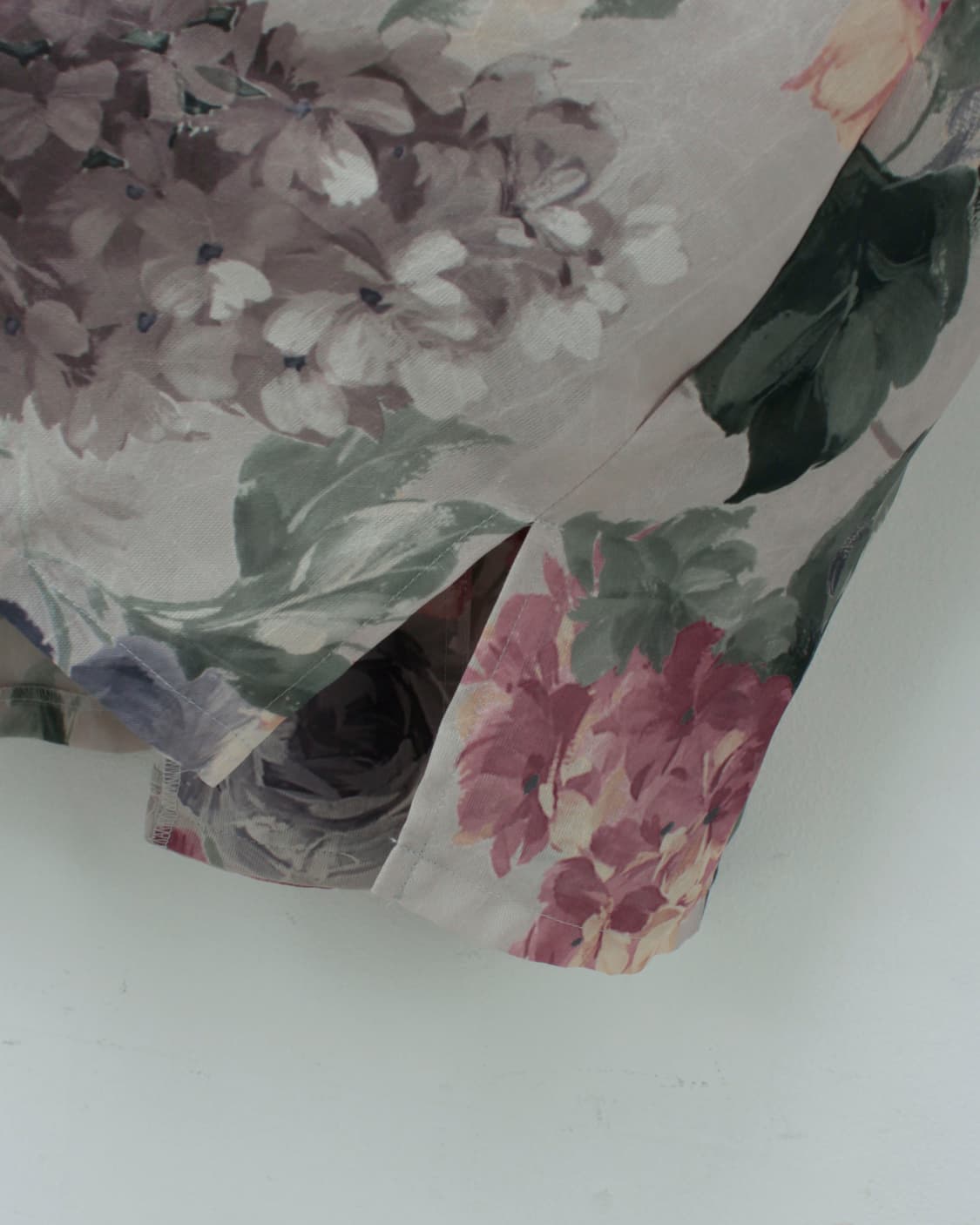 일본 빈티지 플라워 시스루 여름 블라우스 셔츠 상품이미지9