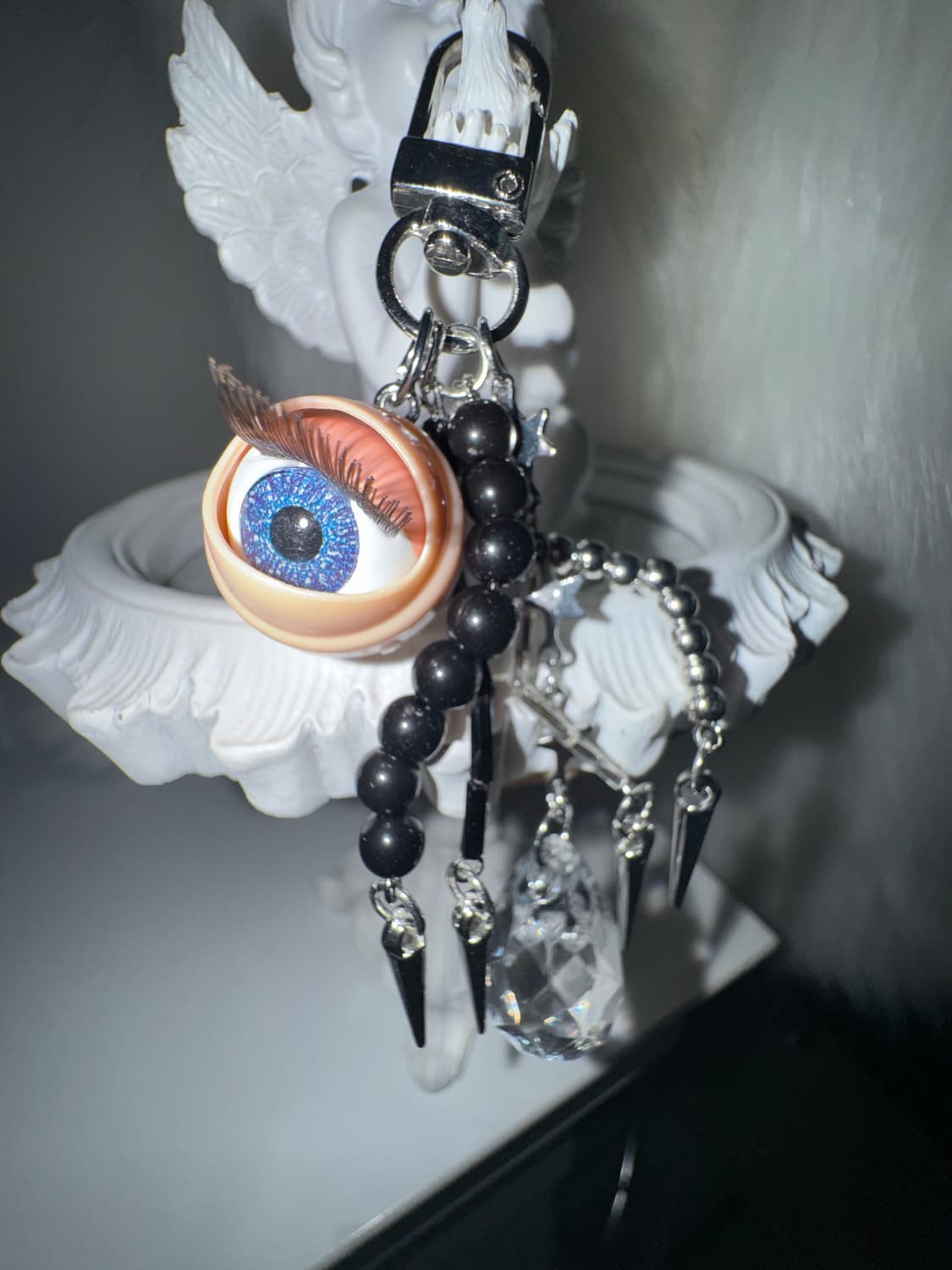 punky eye keyring black  상품이미지4