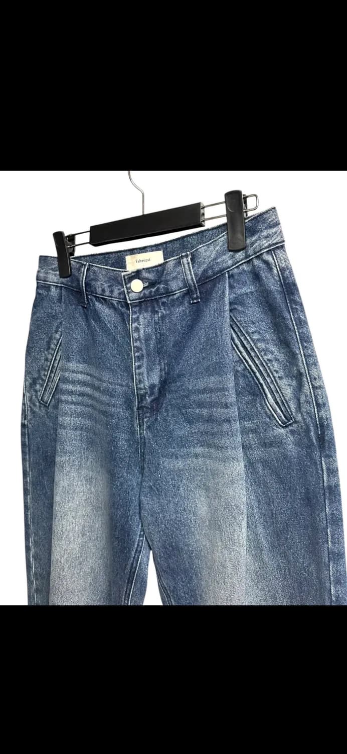 파브레가 카이원턱 와이드 데님팬츠 1size 상품이미지3