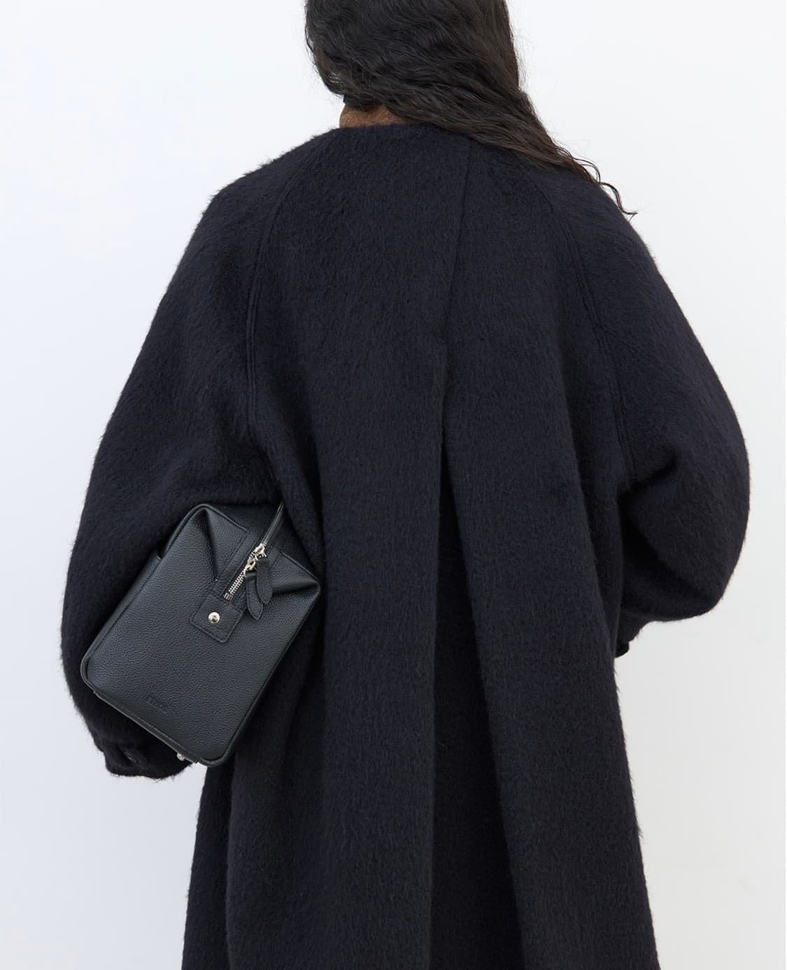 에토스 헤어링 롱코트 네이비 상품이미지4