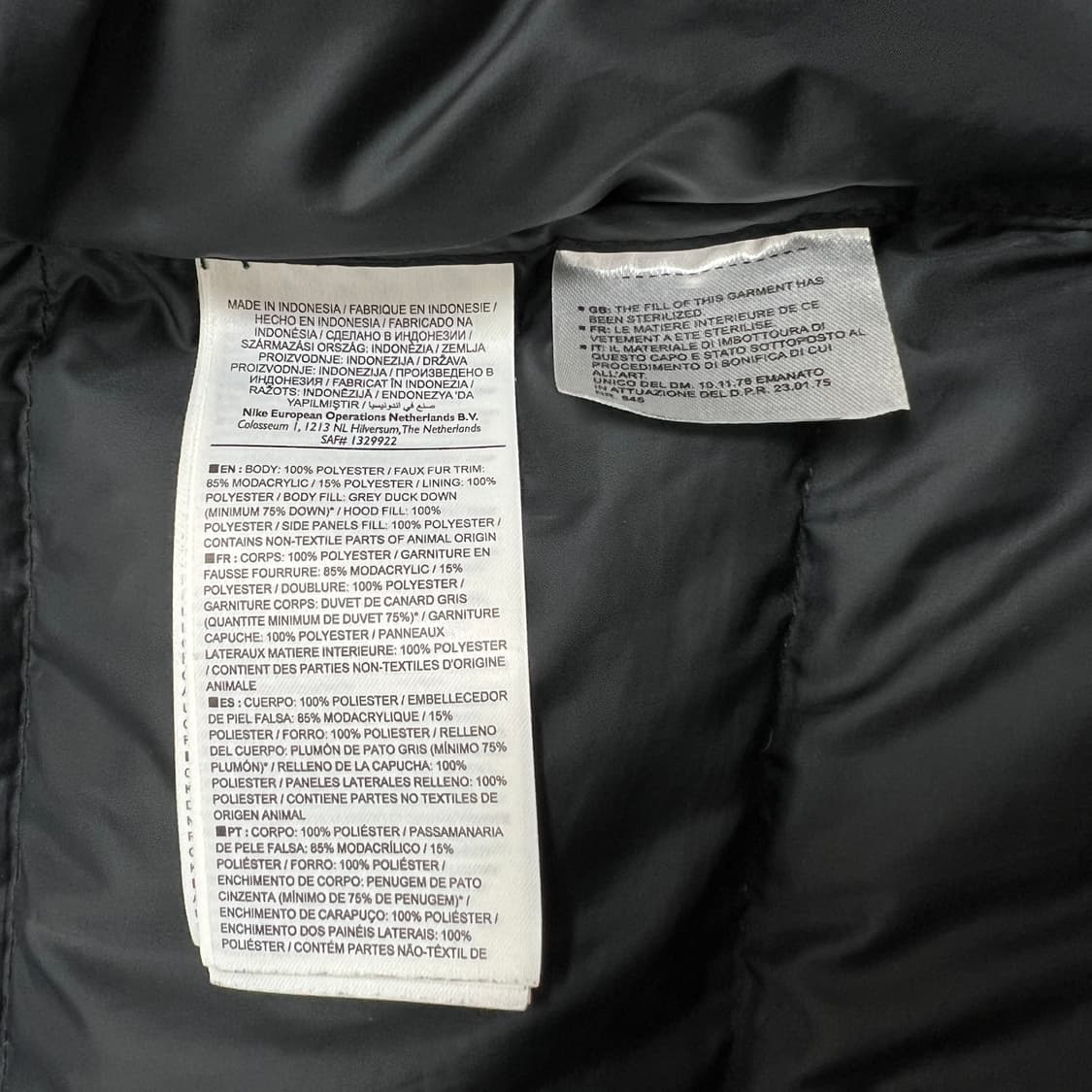 나이키 여성 덕다운 롱패딩 M 상품이미지7