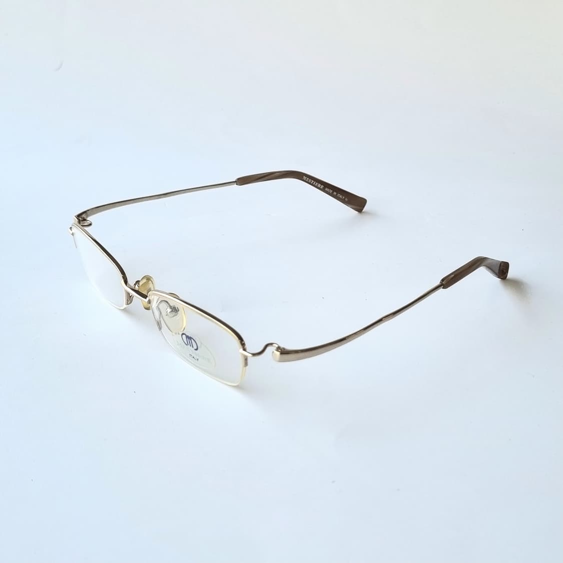 데드스탁 ITALY 빈티지 하프림 지그재그 안경테 712 상품이미지3