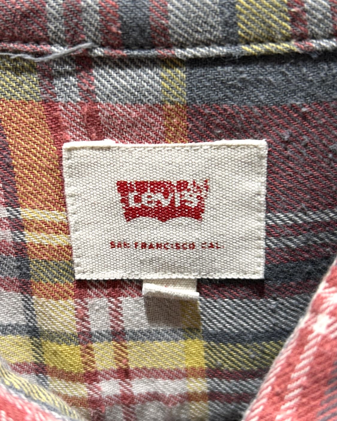 L 리바이스 멀티컬러 체크 플란넬 셔츠 상품이미지5