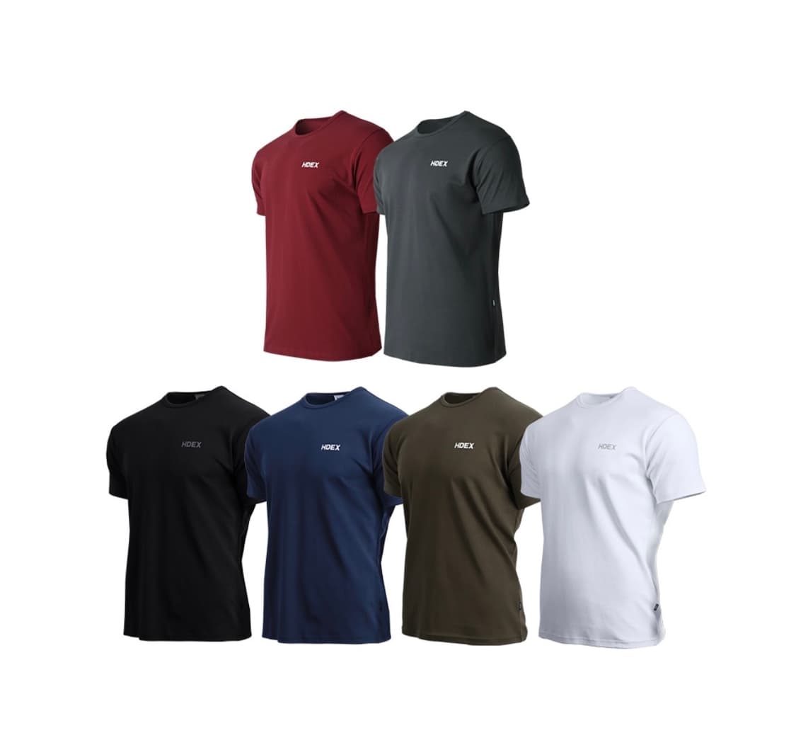 (새상품) 에이치덱스 메인스몰 로고 머슬핏 반팔 티셔츠 짐웨어 상품이미지5