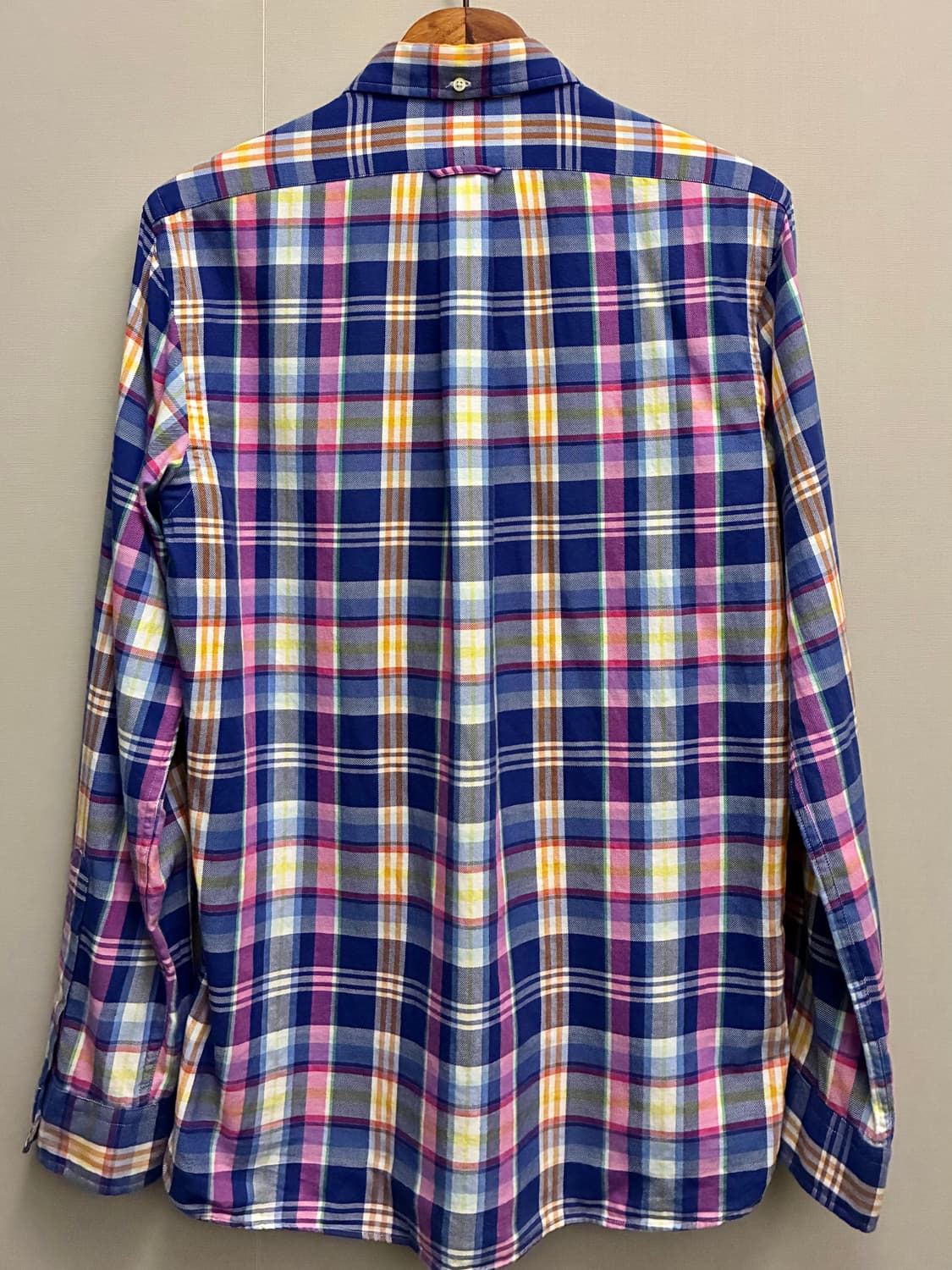 (S/97)POLO 폴로랄프로렌 원포켓 체크 버튼다운 셔츠 폴로셔츠 상품이미지7