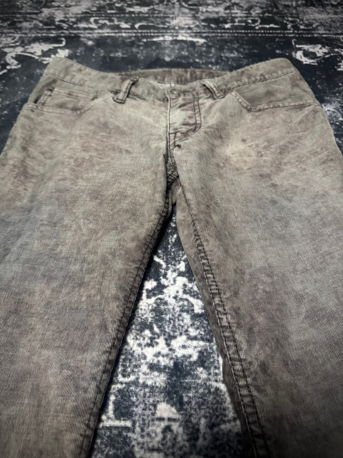 L.G.B Grey Corduroy Skinny Pants 상품이미지3