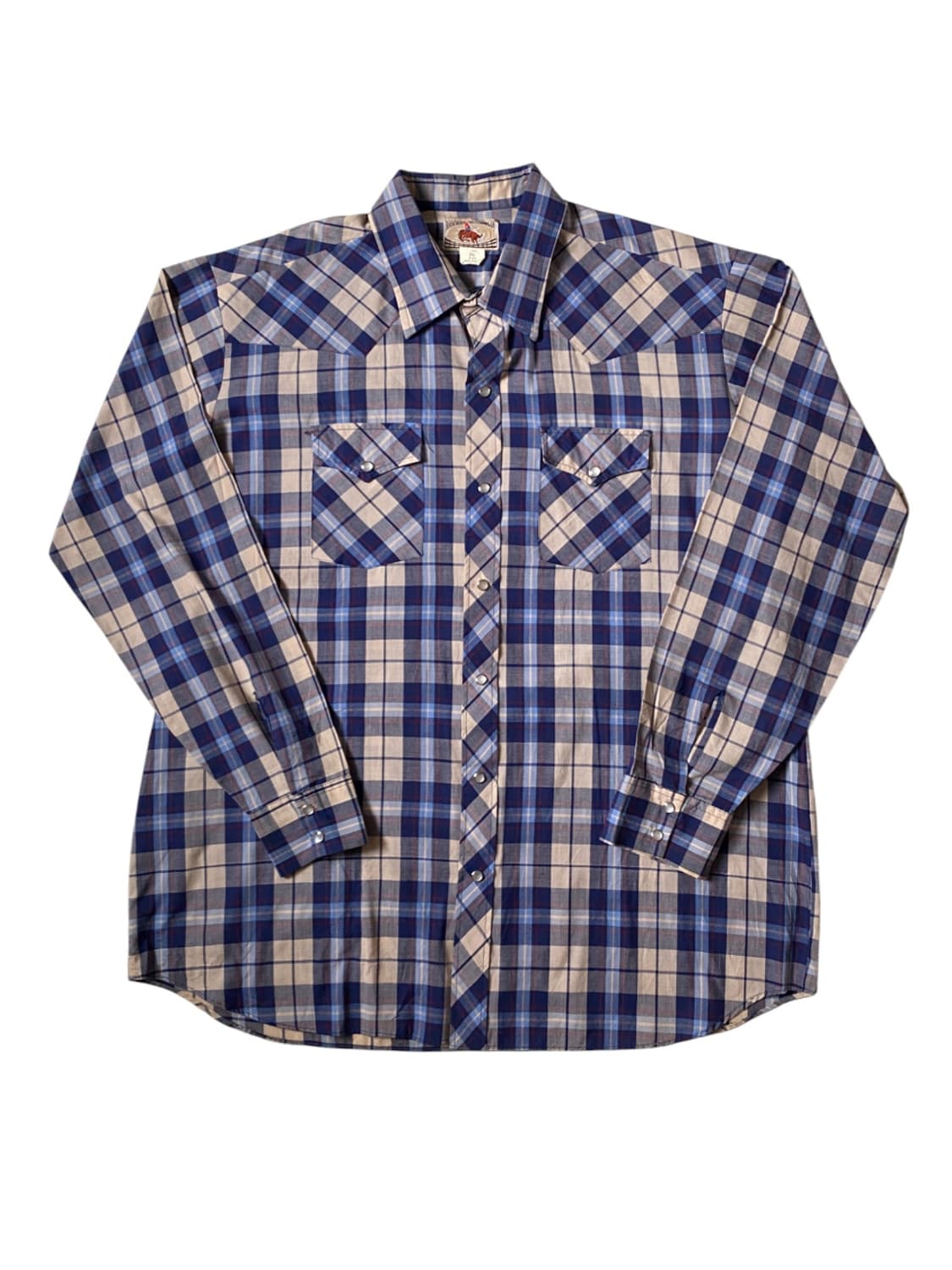 포켓 체크 셔츠 Made in U.S.A (Man 2XL) AB0197 상품이미지2