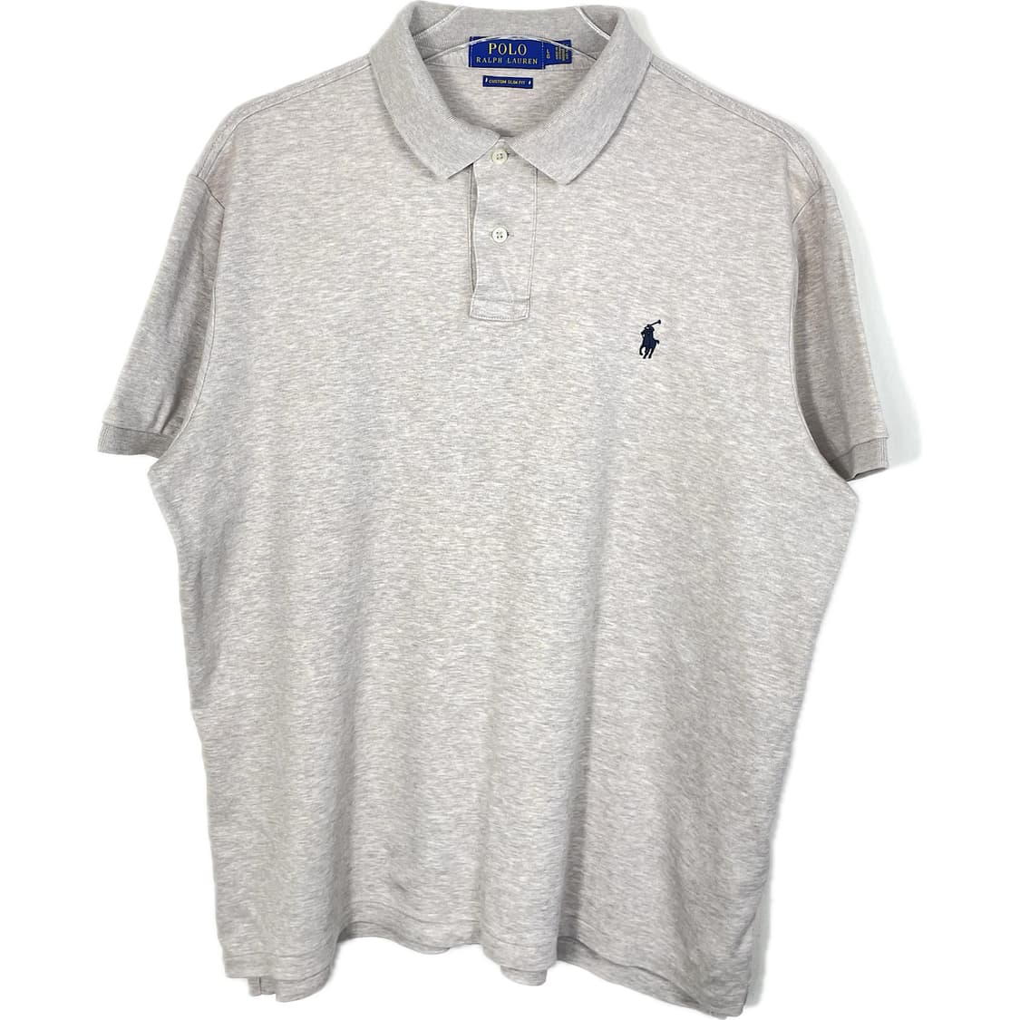 [L] 폴로 랄프로렌 코튼 PK 카라 반팔 티셔츠 커스텀 슬림핏 상품이미지1