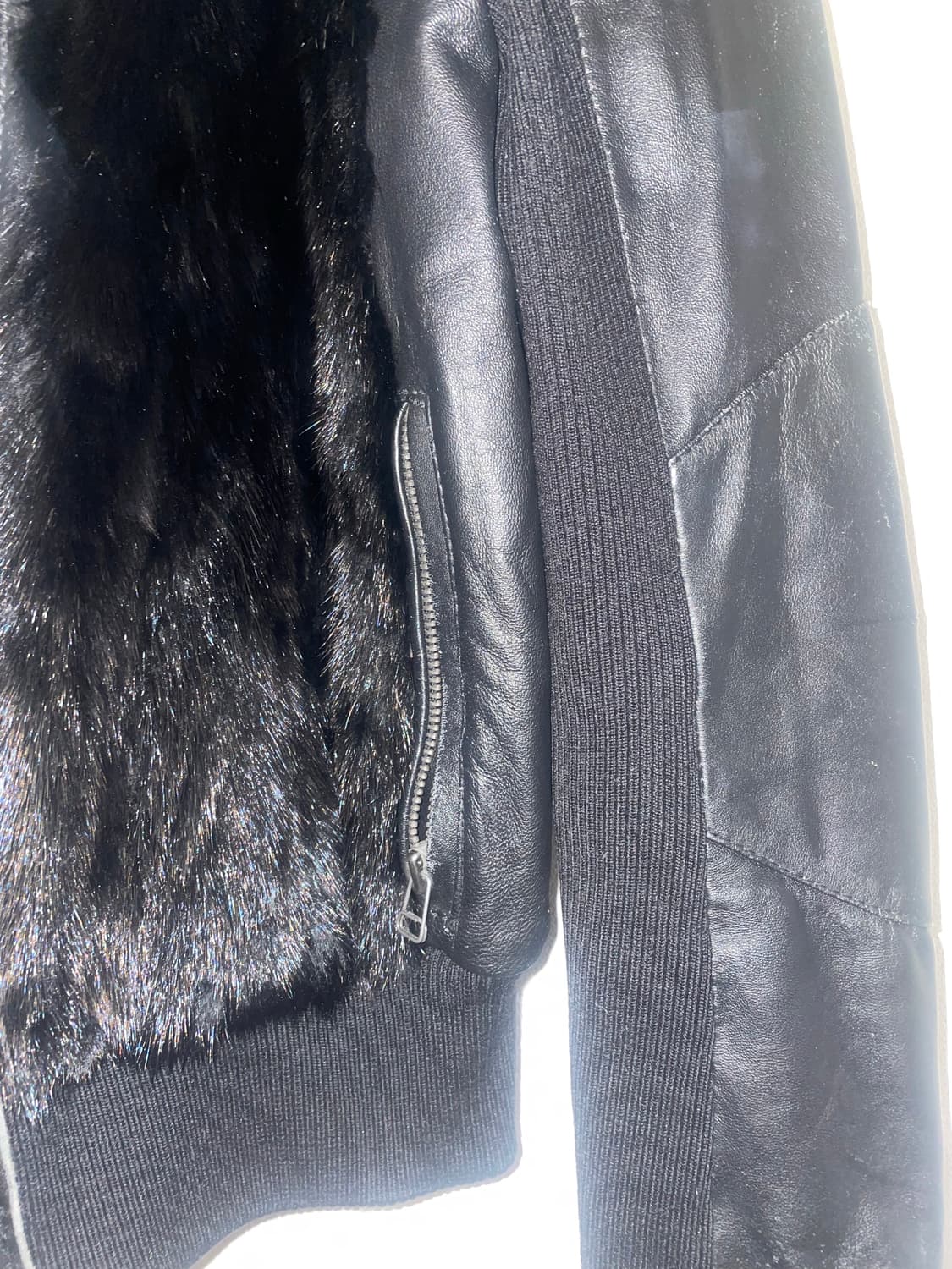 레더 퍼자켓 상품이미지4